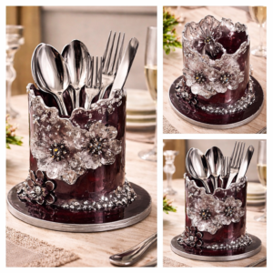 Resin Spoon Stand (Dining Table)